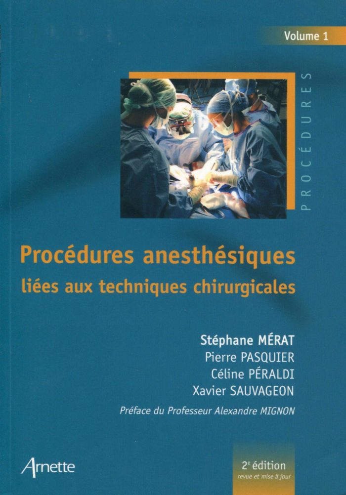 Proc Dures Anesth Siques Li Es Aux Techniques Chirurgicales Fiches Ide