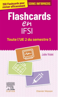 Flashcards en IFSI UE 2 du Semestre 5